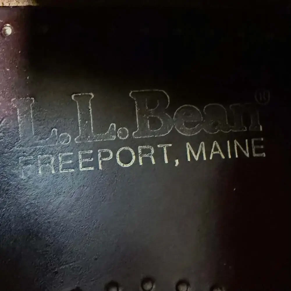 L.L. Bean Men's Burgundy Leather Penny Loafers